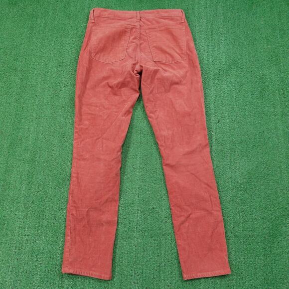 Gap Pants Womens 27R Red Corduroy True Skinny Stretch Denim Casual 30x28 - Picture 4 of 9